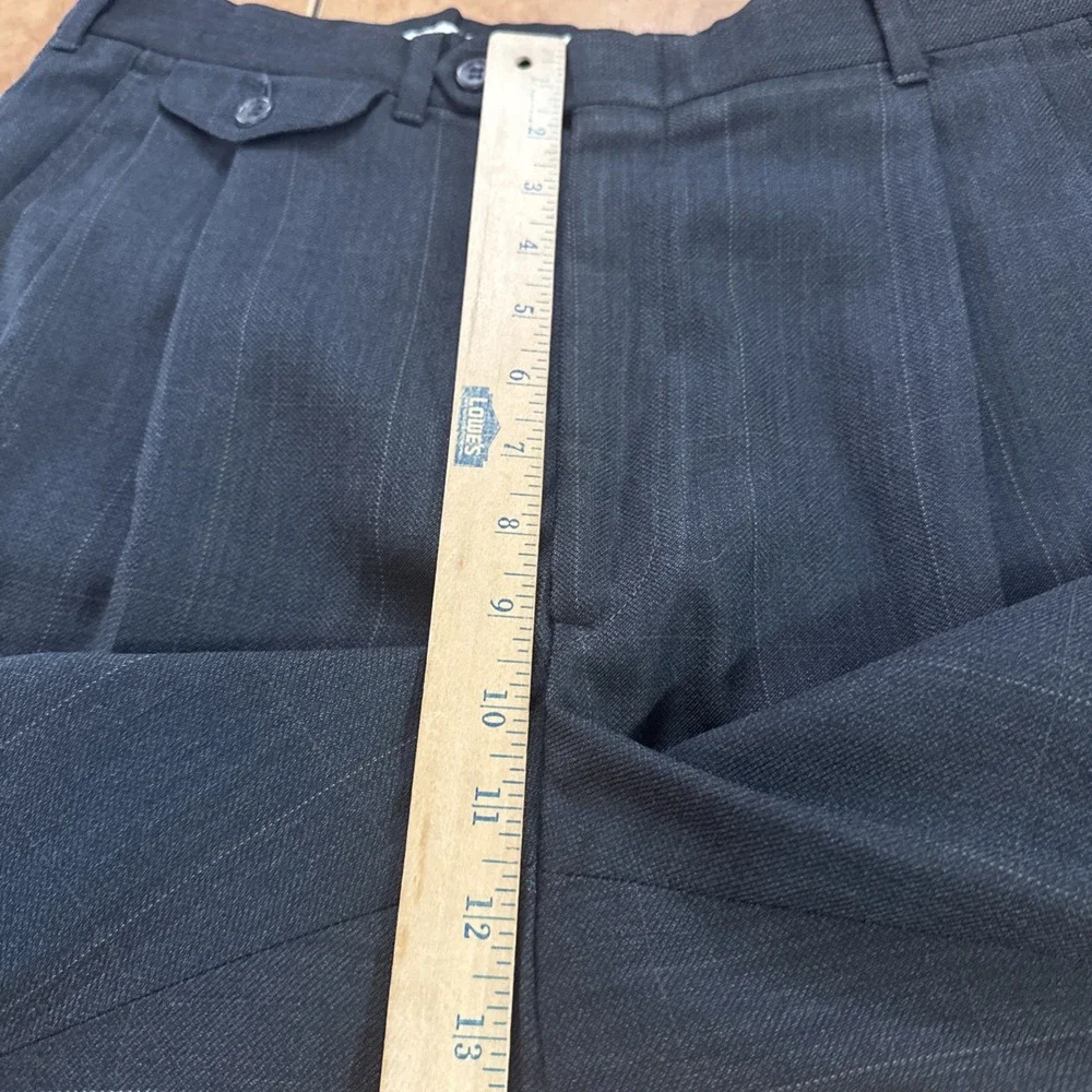 Vintage Racquet Club Charcoal Gray Plaid Wool Suit 40R Pants 34 x 31 USA Made
